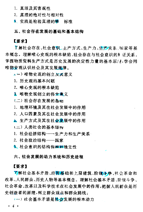 2015年成人高考專升本《政治》考試大綱